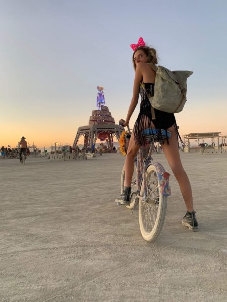 Luci at Burning Man