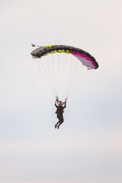 Martina landing her Crossfire 3