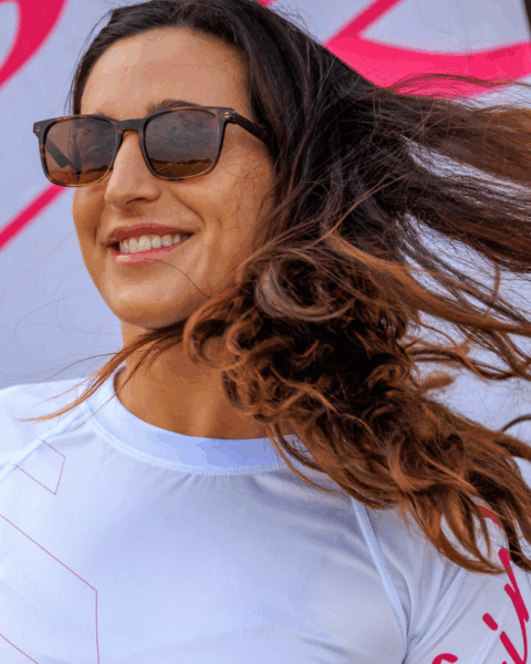 Martina Bom hair in the wind headhsot